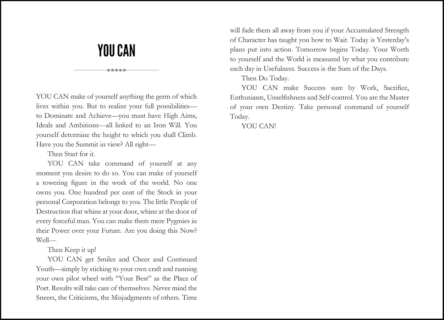 You Can by George Matthew Adams | The Classic Guide to Self-Belief, Self-Help, Motivation & Personal Growth | A Life Changing Book on Success and Inner Strength | Premium Paperback Edition | Best Seller - Image 2